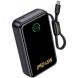 Внешний аккумулятор Hoco Q54 Shine PD45W (20000mAh) + кабель Type-C - Metal gray (995758H). Фото 2 из 8