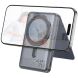 Зовнішній акумулятор з кардхолдером-підставкою HOCO Q46 Title PD20W (5000mAh) - Silver Gray (995765S). Фото 3 з 8
