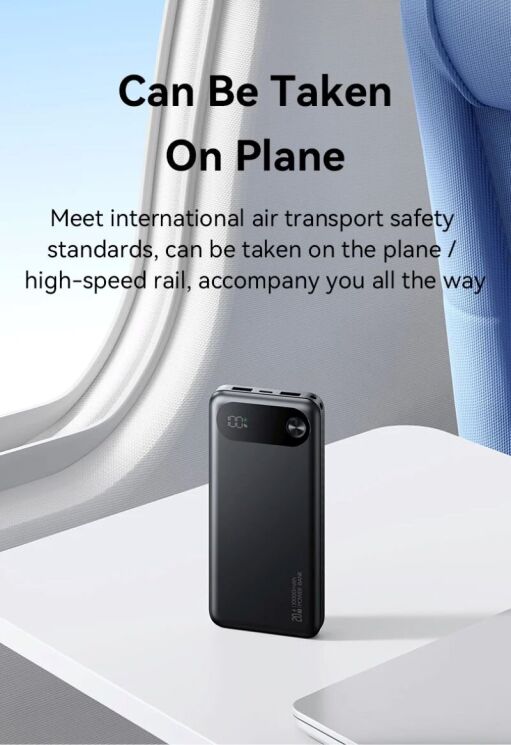 Внешний аккумулятор Usams CD249 PD20W (10000mAh) - White: фото 13 из 15