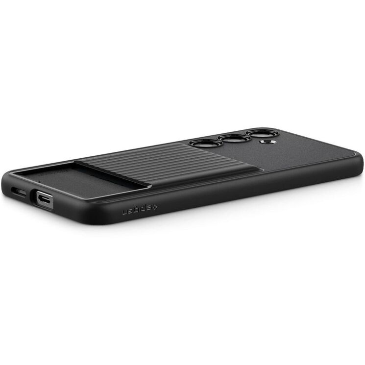 Защитный чехол Spigen (SGP) Liquid Slot для Samsung Galaxy S24 Plus (S926) - Matte Black: фото 6 из 15