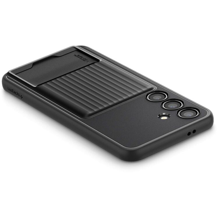 Защитный чехол Spigen (SGP) Liquid Slot для Samsung Galaxy S24 Plus (S926) - Matte Black: фото 5 из 15