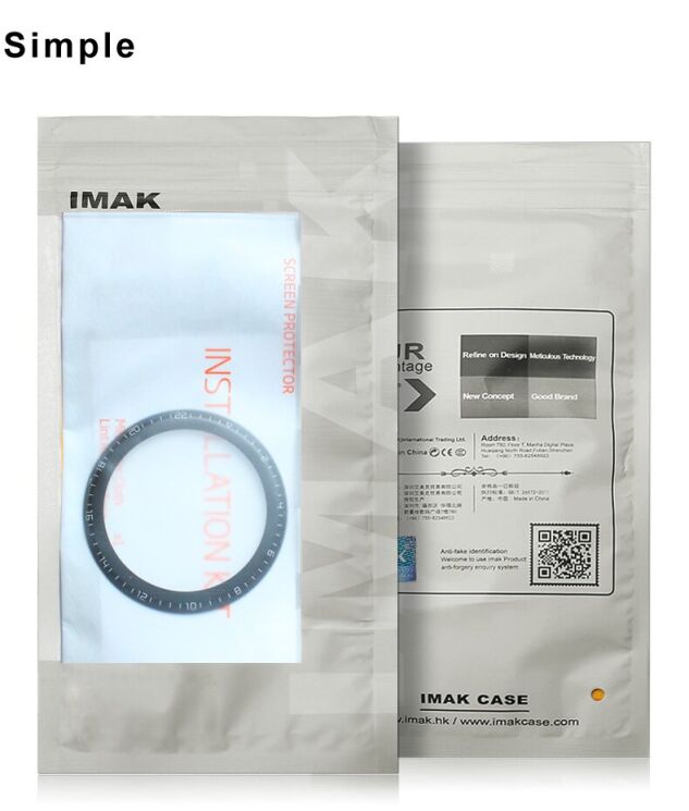 Защитная пленка IMAK Watch Film для Xiaomi Amazfit GTS 3 - Black: фото 11 из 11