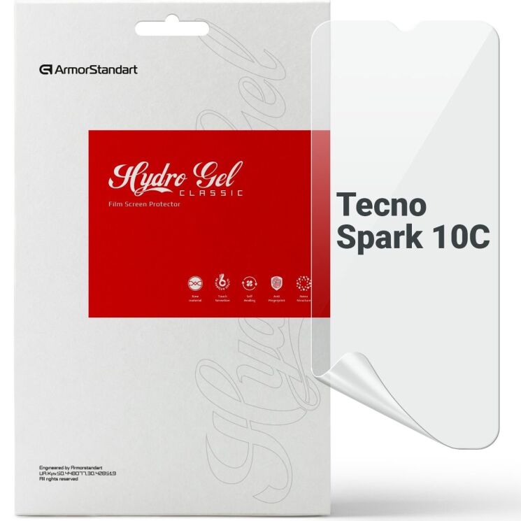 Захисна плівка на екран ArmorStandart Clear для TECNO Spark 10C: фото 1 з 5