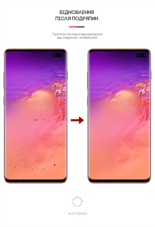 Захисна плівка на екран ArmorStandart Matte для Samsung Galaxy S10 Plus (G975): фото 3 з 4