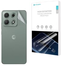 Защитная пленка на заднюю панель RockSpace Explosion-Proof SuperClear для Motorola Edge 70 Max: фото 1 из 9