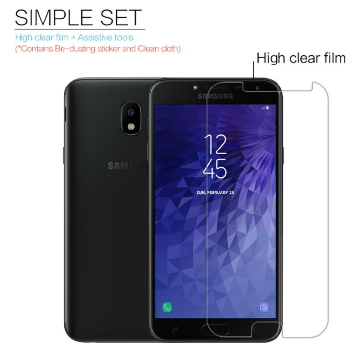 Захисна плівка NILLKIN Crystal для Samsung Galaxy J4 2018 (J400): фото 8 з 9