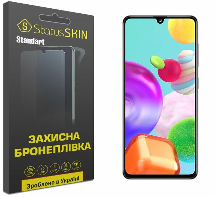 Защитная пленка StatusSKIN Standart на экран для Samsung Galaxy A41 (A415): фото 1 из 10