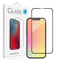 Защитное стекло ACCLAB Full Glue для Apple iPhone 13 mini - Black: фото 1 из 6