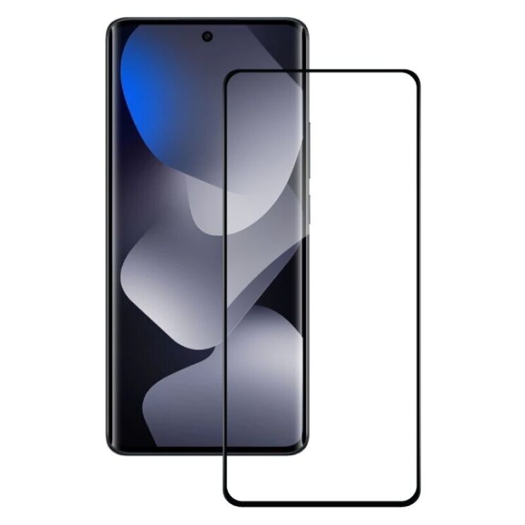 Захисне скло ACCLAB Full Glue для Xiaomi Redmi Note 15 5G / Poco M8 5G - Black: фото 1 з 7