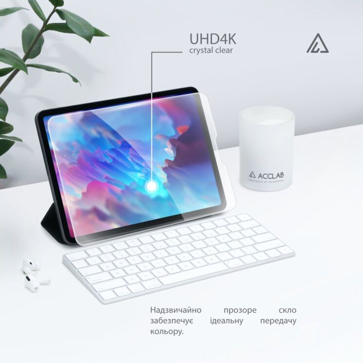 Захисне скло ACCLAB Tempered Glass для Samsung Galaxy Tab S9 FE Plus (X610.616): фото 7 з 7