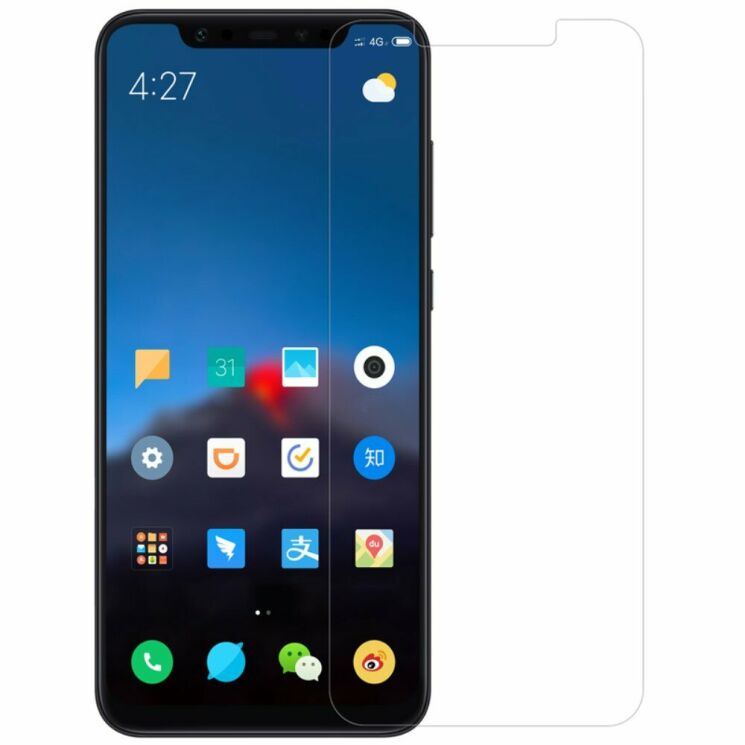 Защитное стекло Deexe Crystal Glass для Xiaomi Mi 8: фото 1 из 2