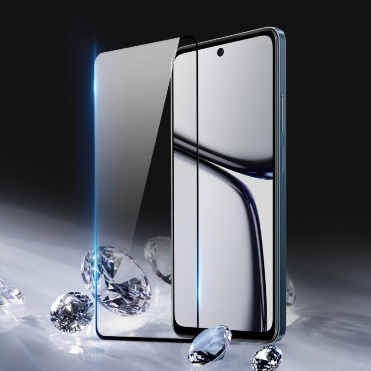 Защитное стекло DUX DUCIS Full Coverage для Realme C65 - Black: фото 4 из 7