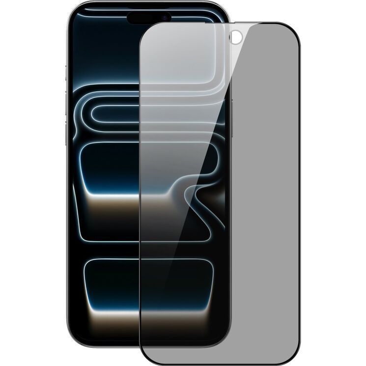 Захисне скло DUX DUCIS Privacy для iPhone 18 Pro Max - Black: фото 1 з 8