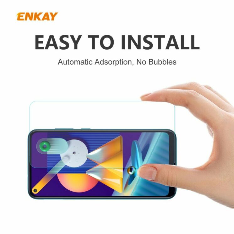 Защитное стекло ENKAY 0.26mm 9H для Samsung Galaxy A11 (A115) / Galaxy M11 (M115): фото 6 из 9