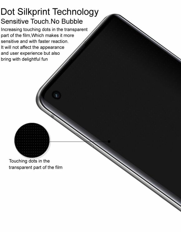 Защитное стекло IMAK 3D Curved Full Covering для VIVO X50 Pro - Black: фото 14 из 17