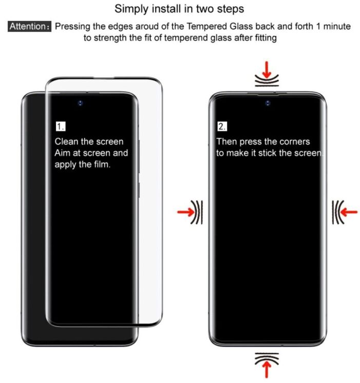 Защитное стекло IMAK 3D Curved Full Covering для Xiaomi 15 Ultra - Black: фото 11 из 11