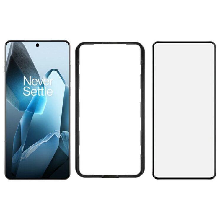 Защитное стекло IMAK 3D Curved Glass with Positioning Framework для OnePlus 13 - Black: фото 5 из 10