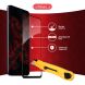 Защитное стекло Intaleo Full Glue для Infinix Hot 30 Play (X6835B) - Black (327824B). Фото 6 из 9