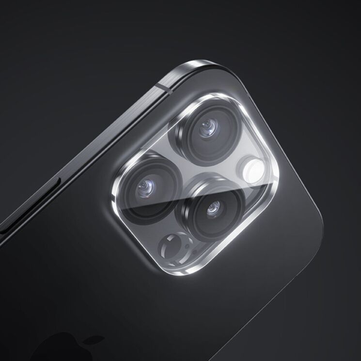 Захисне скло на камеру Benks Camera Lens Protector для Apple iPhone 16 Pro Max / 16 Pro: фото 5 з 8