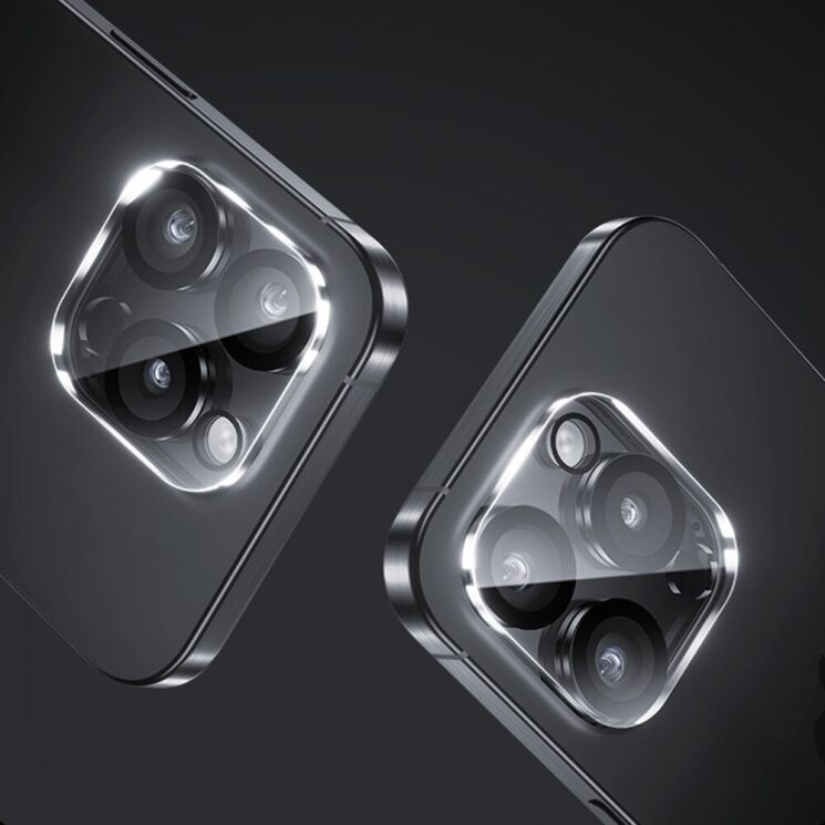 Захисне скло на камеру Benks Camera Lens Protector для Apple iPhone 16 Pro Max / 16 Pro: фото 6 з 8
