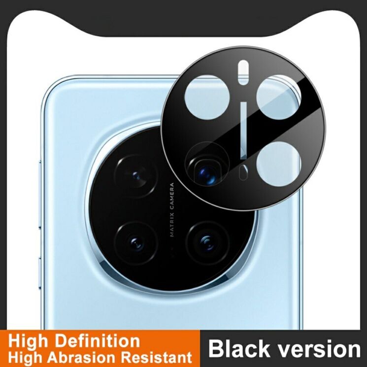 Защитное стекло на камеру IMAK Black Glass Lens для Honor Magic 7 Pro - Black: фото 3 из 9