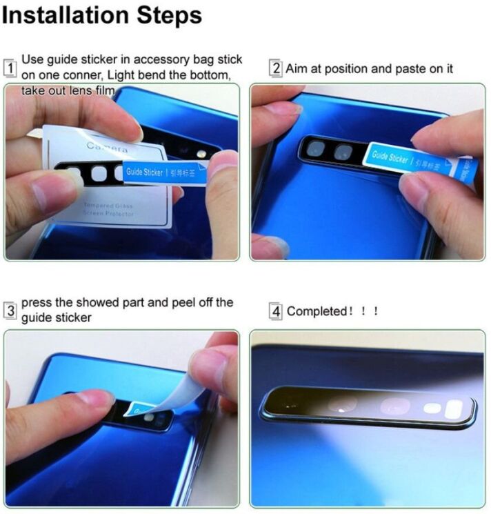 Защитное стекло на камеру IMAK Black Glass Lens для Honor Magic 7 Pro - Black: фото 8 из 9