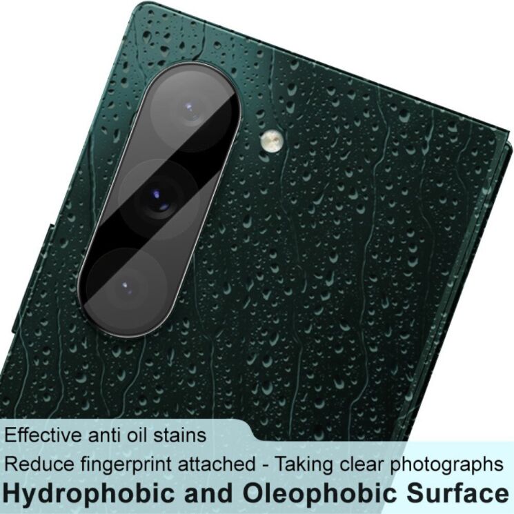 Защитное стекло на камеру IMAK Black Glass Lens для Samsung Galaxy Fold 6 - Black: фото 5 из 10