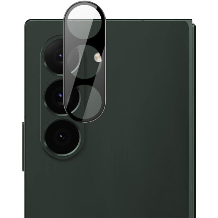Защитное стекло на камеру IMAK Black Glass Lens для Samsung Galaxy Fold 6 - Black: фото 3 из 10