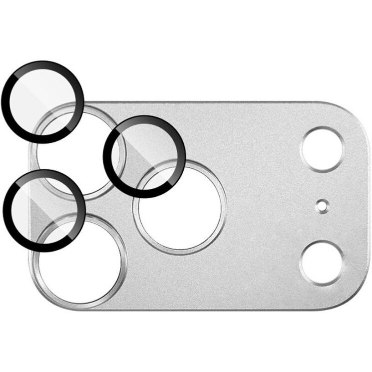 Захисне скло на камеру IMAK Camera Lens Combo для iPhone 18 Pro - Silver (423664S) Захисне скло на камеру IMAK Camera Lens Combo для iPhone 18 Pro - Silver: фото 3 з 9