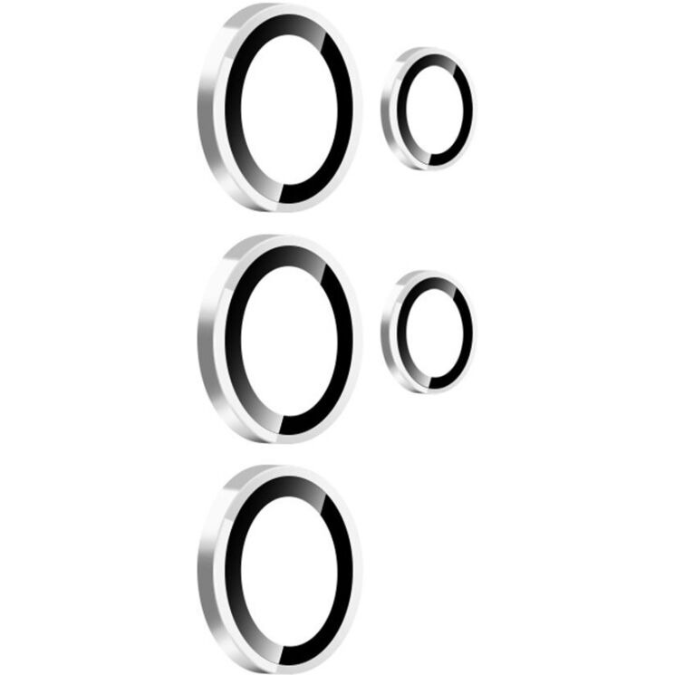 Защитное стекло на камеру RURIHAI Lens Protector для Samsung Galaxy S26 Ultra (S948) - Silver: фото 3 из 6