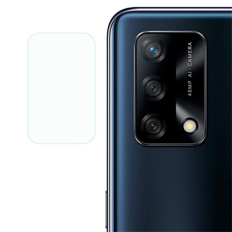 Защитное стекло на заднюю камеру Deexe Lens Protector для OPPO A74: фото 1 из 2