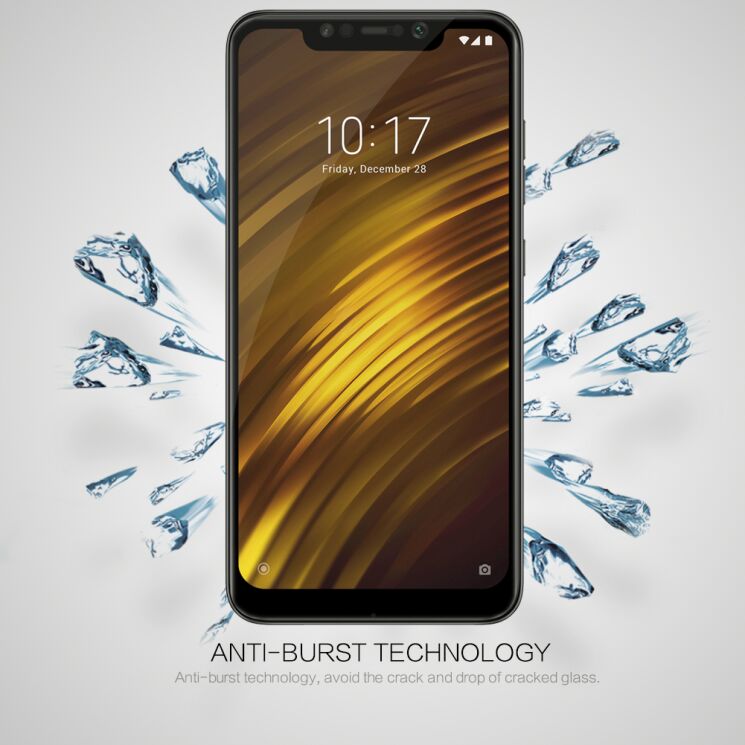 Захисне скло NILLKIN 3D CP+ для Xiaomi Pocophone F1 - Crystal: фото 8 з 8