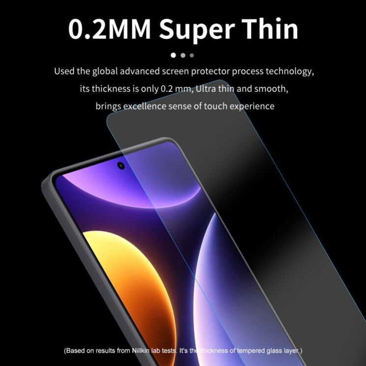 Защитное стекло NILLKIN Amazing H+ Pro для Xiaomi Poco F5 / Redmi Note 12 Turbo: фото 5 из 17