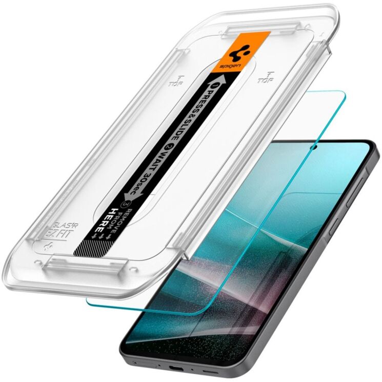 Защитное стекло Spigen Glas.tR EZ Fit для Samsung Galaxy A37 (A376) / Galaxy A36 (A366) AGL11365: фото 2 из 10