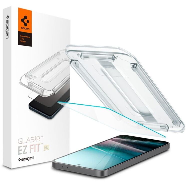 Защитное стекло Spigen Glas.tR EZ Fit для Samsung Galaxy A37 (A376) / Galaxy A36 (A366) AGL11365: фото 1 из 10