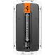 Захисне скло Spigen (SGP) Screen Protector GLAS.tR EZ Fit Black для Apple iPhone 15 (AGL06908) - Black (371531B). Фото 6 з 11