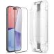 Захисне скло Spigen (SGP) Screen Protector GLAS.tR EZ Fit Black для Apple iPhone 15 (AGL06908) - Black (371531B). Фото 5 з 11