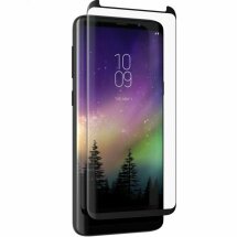 Защитное стекло ZAGG InvisibleShield Glass Curve для Samsung Galaxy S9 Plus (G965) 848467074895 - Black: фото 1 из 5