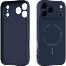 Захисний чохол ABEEL Lyra Skin with MagSafe для iPhone 18 Pro Max - Dark Blue: фото 1 з 7