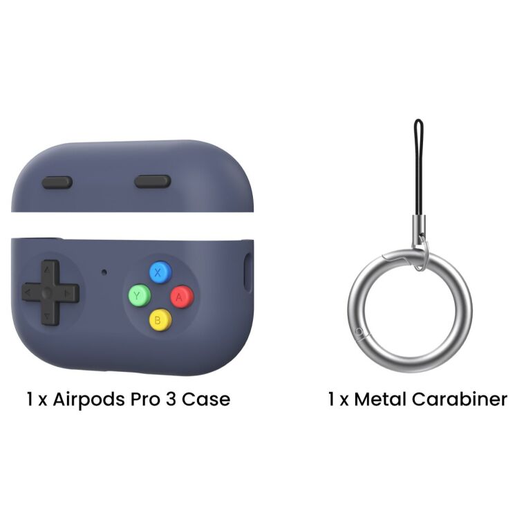 Защитный чехол AHASTYLE Game Style для AirPods Pro 3 - Dark Grey (390160DH) Защитный чехол AHASTYLE Game Style для AirPods Pro 3 - Dark Grey: фото 6 из 6