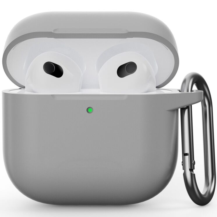 Защитный чехол ArmorStandart Hang Case для Apple AirPods 4 - Grey: фото 1 из 2