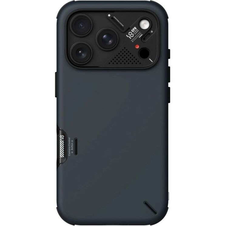 Захисний чохол AULUMU Armor Slim Shockproof Case для iPhone 18 Pro / 17 Pro - Black (423713B) Захисний чохол AULUMU Armor Slim Shockproof Case для iPhone 18 Pro / 17 Pro - Black: фото 2 з 9