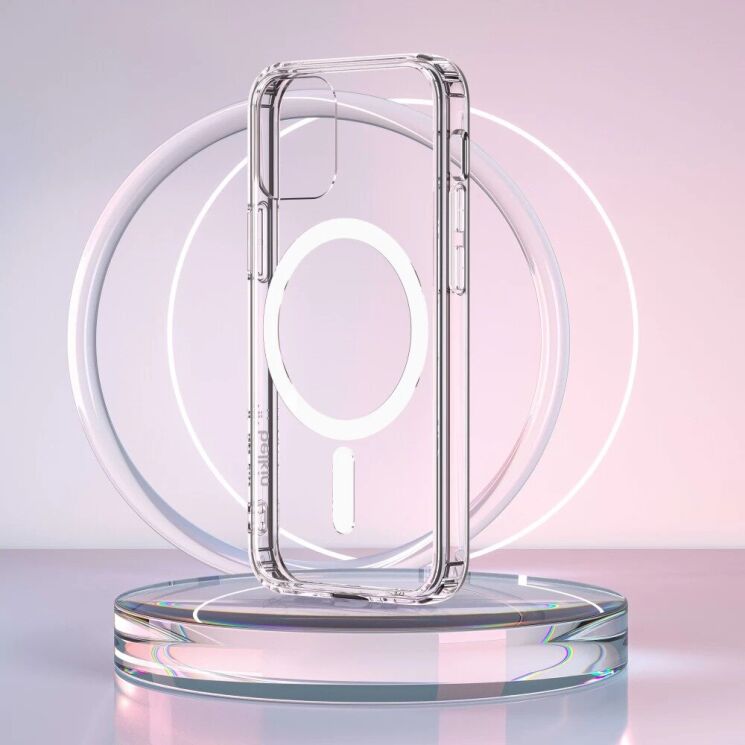 Захисний чохол Belkin Magnetic Protective Case для Apple iPhone 15 Plus - Transparent: фото 8 з 8