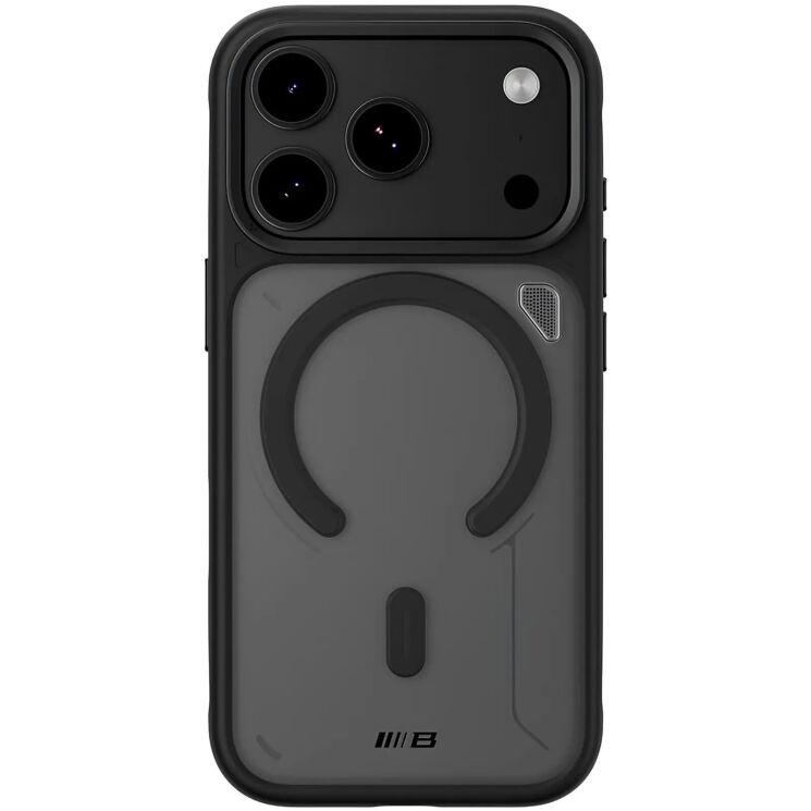 Захисний чохол Blueo Frosted Heat Dissipation Stand Magnetic для Apple iPhone 17 Pro Max - Black: фото 1 з 5