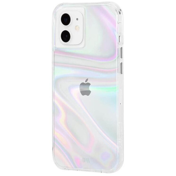Захисний чохол Case-Mate Soap Bubble для Apple iPhone 12 mini (CM043594) - Iridescent: фото 2 з 8