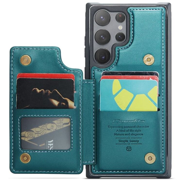 Защитный чехол CaseMe C22 Series для Samsung Galaxy S23 Ultra (S918) - Green: фото 2 из 12