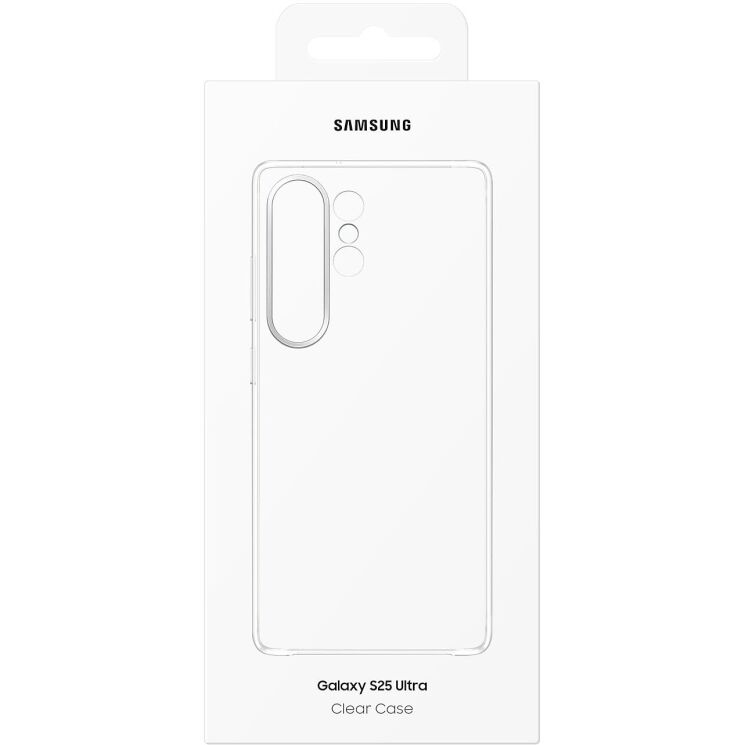 Защитный чехол Clear Case для Samsung Galaxy S25 Ultra (S938) EF-QS938CTEGWW - Transparent: фото 6 из 6