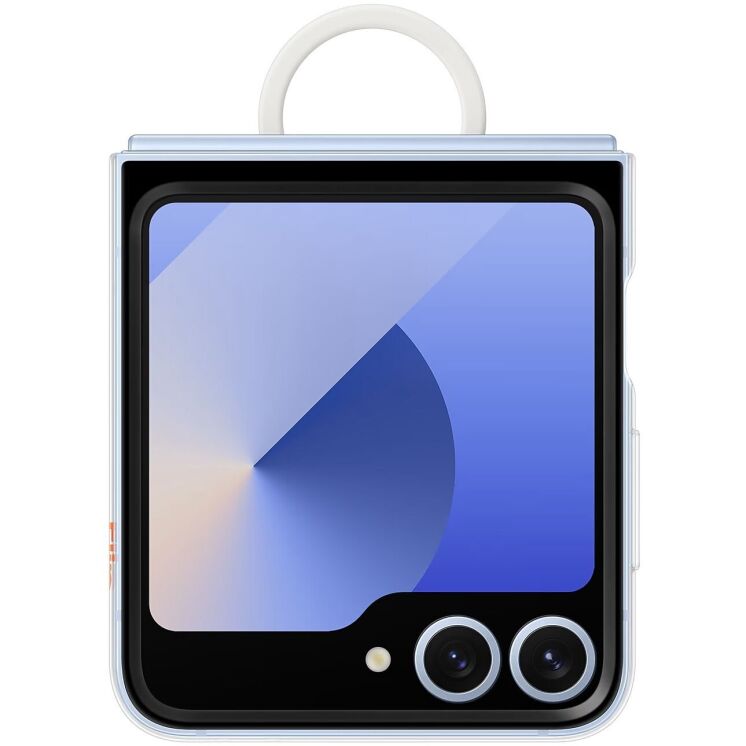 Захисний чохол Clear Case (FF) для Samsung Galaxy Flip 6 (EF-QF741CTEGUA) - Transparancy: фото 4 з 6