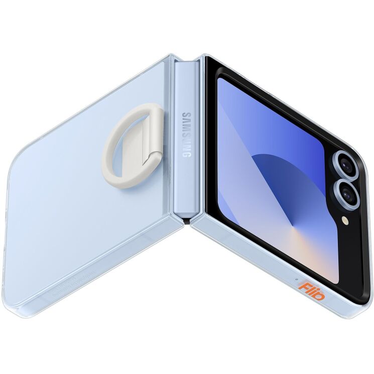 Захисний чохол Clear Case (FF) для Samsung Galaxy Flip 6 (EF-QF741CTEGUA) - Transparancy: фото 3 з 6