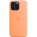 Защитный чехол Copiex Silicone Case with MagSafe для Apple iPhone 15 Pro Max - Orange Sorbet (339490O). Фото 2 из 4
